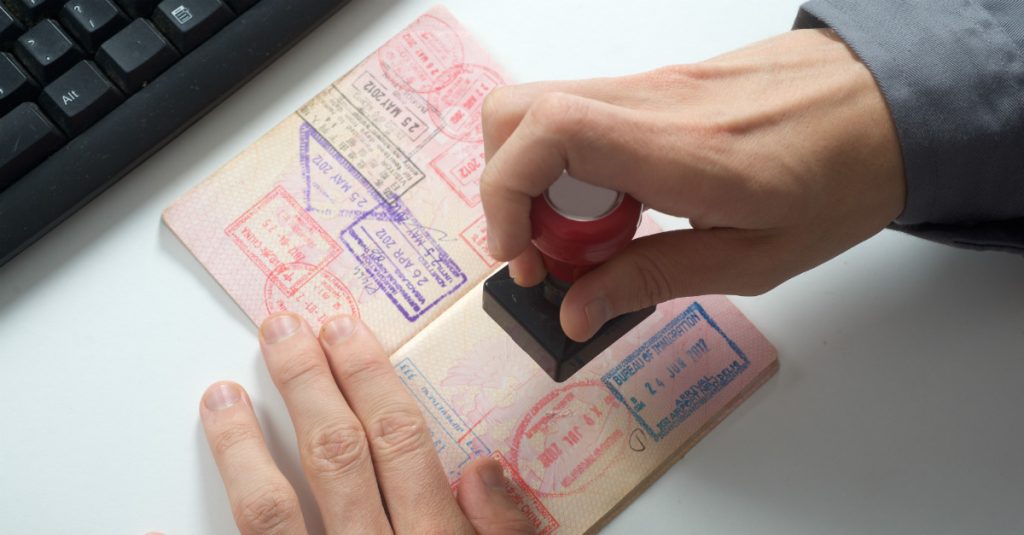 passport stamps